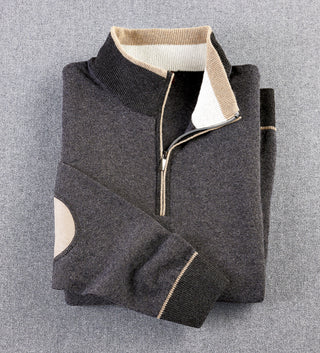 Patrick James Quarter-Zip Sweater