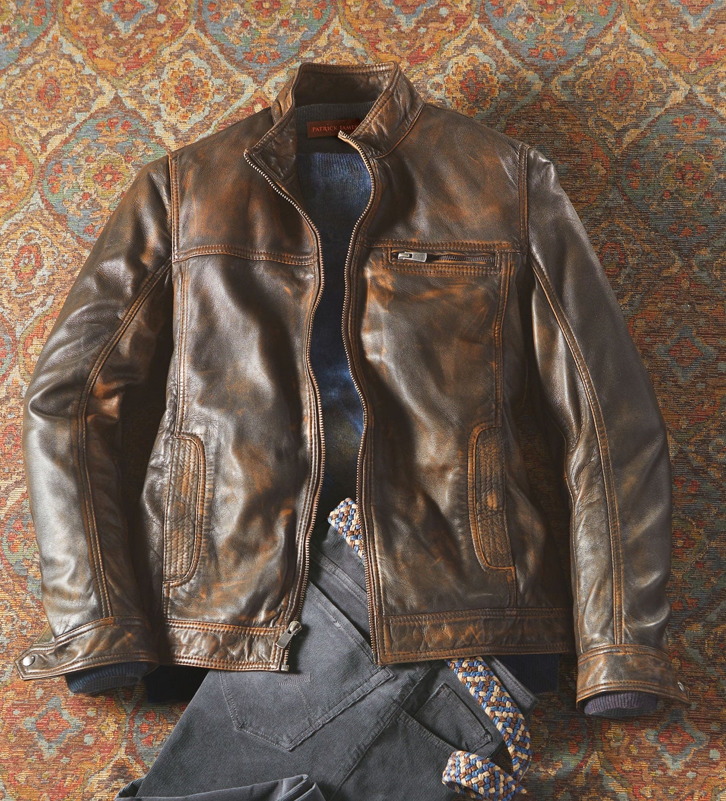 Patrick James Leather Jacket