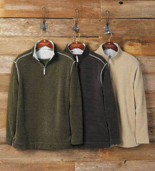 True Grit Sherpa-Lined Pullover