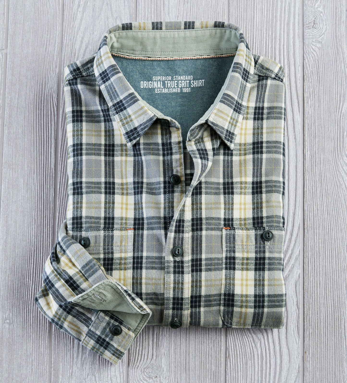 True Grit Telluride Flannel Shirt