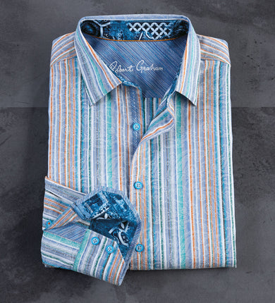 Robert Graham Tyson Stripe Shirt