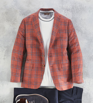 Patrick James Plaid Sport Coat