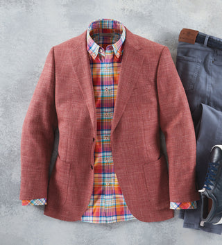 Patrick James Red Sport Coat