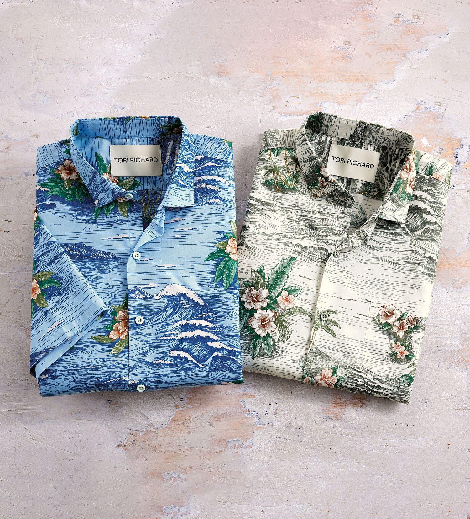 Tori Richard Etched Scenic in Water Camp Shirt – Patrick James