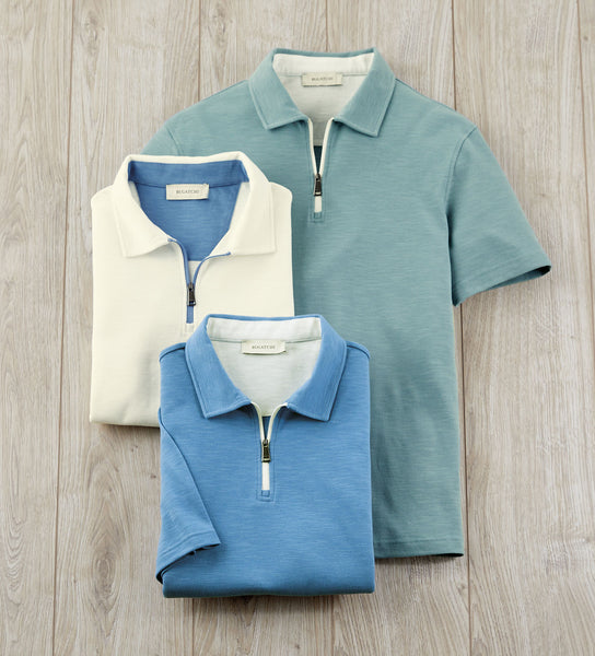 つよ様BoTTT TTTMSW Bott 2023AW Zip Up Polo BoTTT BoTT×TTTMSW Zip Up Polo ニットポロM