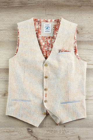 A Fish Named Fred Stripe Vest