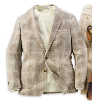 Peter Millar Willard Plaid Soft Coat