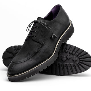 CAMPO Sueded Goatskin Lace Up with Wax Finish