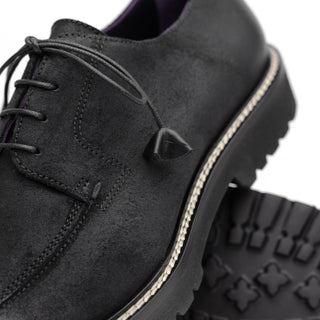 CAMPO Sueded Goatskin Lace Up with Wax Finish