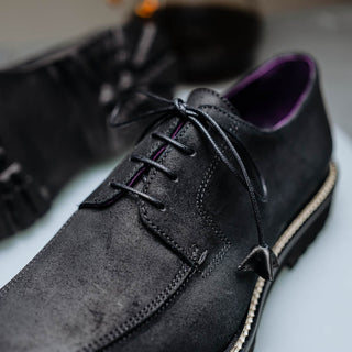 CAMPO Sueded Goatskin Lace Up with Wax Finish
