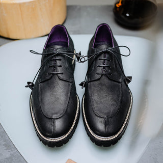 CAMPO Sueded Goatskin Lace Up with Wax Finish