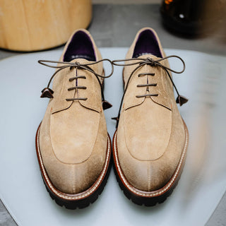 Campo Sueded Goatskin Lace Up with Wax Finish