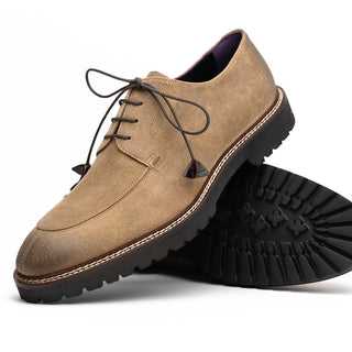 Campo Sueded Goatskin Lace Up with Wax Finish