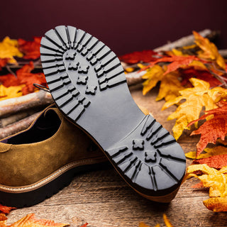 CAMPO Sueded Goatskin Lace Up