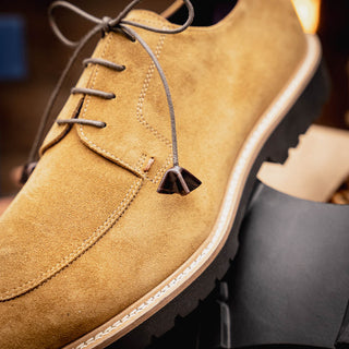 CAMPO Sueded Goatskin Lace Up