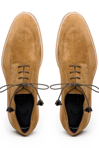 Zelli Campo Italian Sueded Goatskin Lace Up