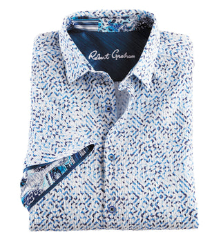 Robert Graham Cyrus Seersucker Short Sleeve Shirt