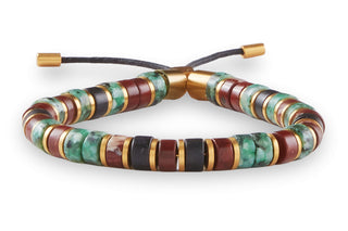 Pig and Hen Brontide 6mm Adjustable Bracelet