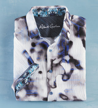 Robert Graham Tasman Seersucker Short Sleeve Shirt