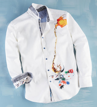 Robert Graham 'All In' Long Sleeve Shirt