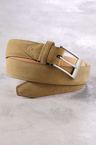 Martin Dingman Royal Suede Leather Belt