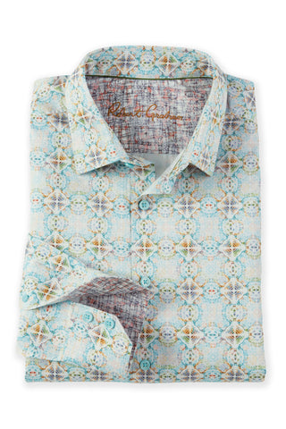 Robert Graham Long Sleeve Runnymede Multi Pattern Shirt