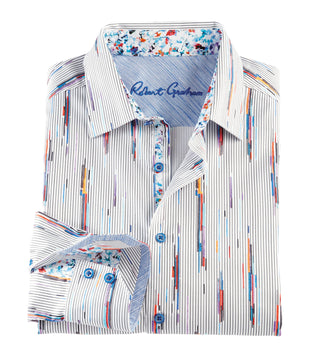 Robert Graham Shipping Lines Long Sleeve Shirt