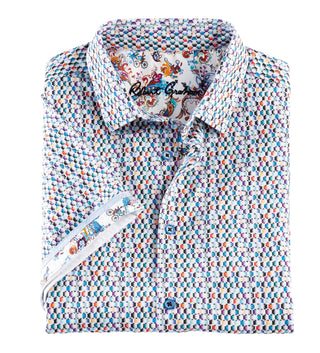 Robert Graham Flamenco Short Sleeve Knit Shirt