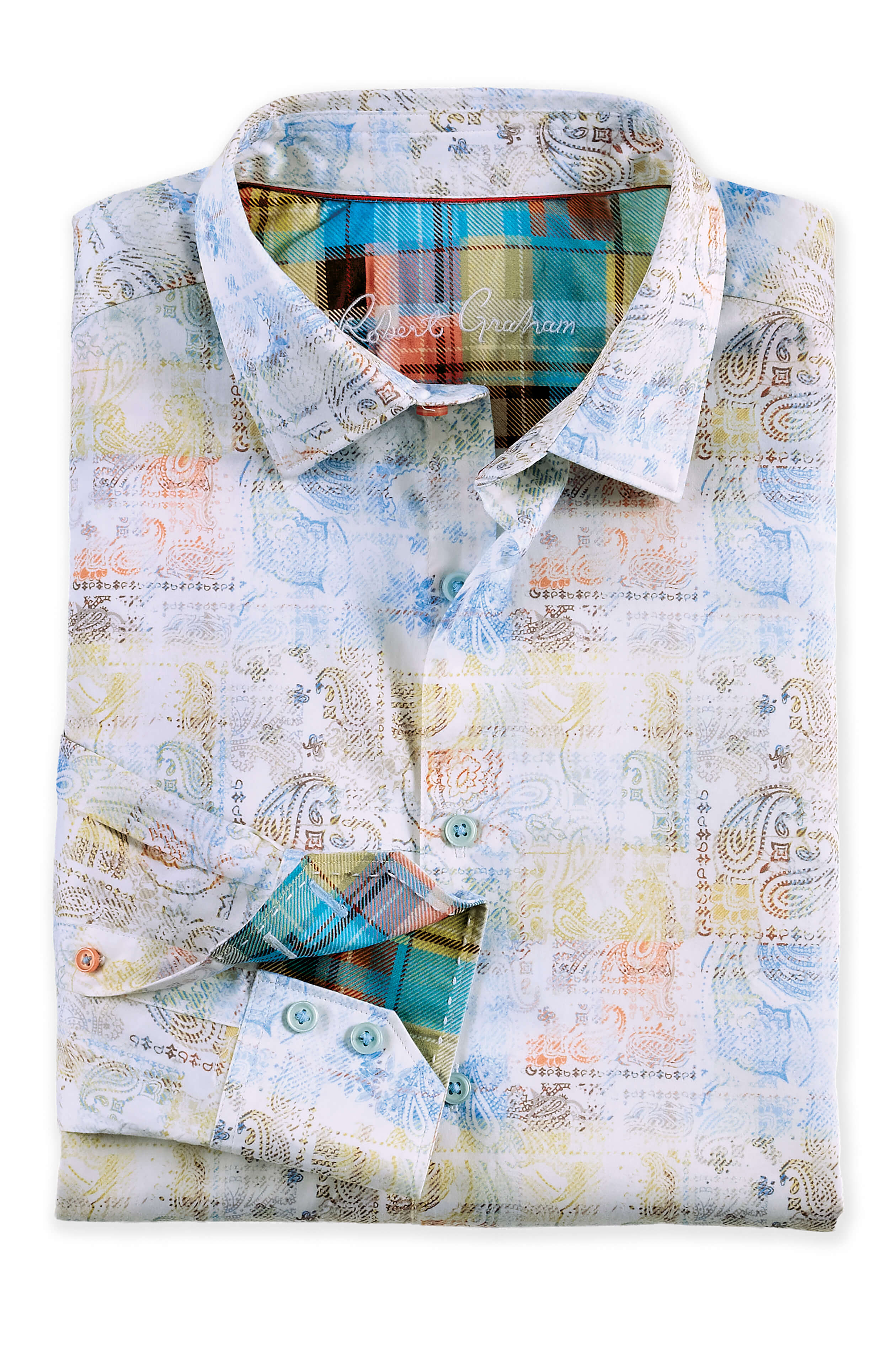 robert graham men's dress shirts Amazon.com: Robert Graham Men's Kamal Long-Sleeve Button-Down Shirt, Black, Medium : Clothing, Shoes & Jewelry