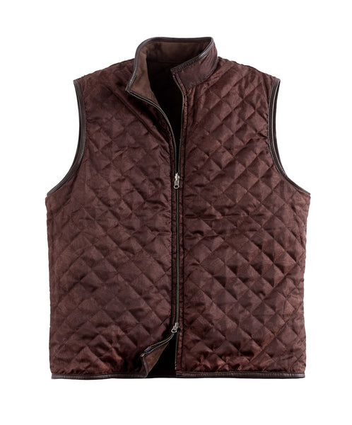 Robert Graham Cauthorne Suede Leather Vest – Patrick James