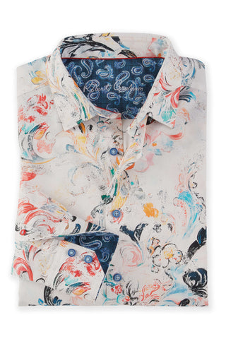 Robert Graham Long Sleeve Aldergate Multi Pattern Shirt