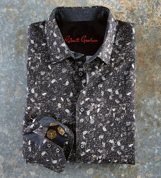 Robert Graham Casino Dice Shirt