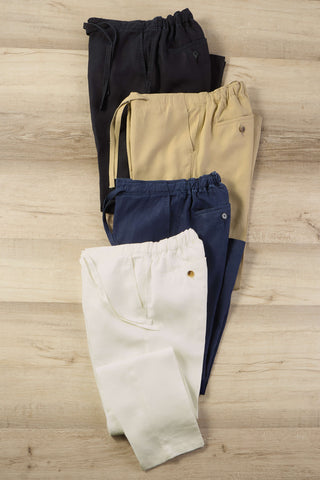 Patrick James Linen Drawstring Pant