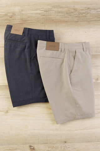 34 Heritage Flat Front Arizona Seersucker Short