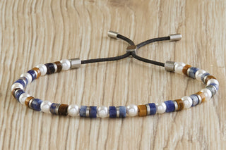 Pig and Hen Brontide 4mm Adjustable Bracelet