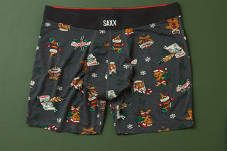 Saxx Vibe Xtra Hoiday Flash Boxer Brief