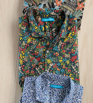 Tori Richard Ambrosia Fruit Short Sleeve Shirt