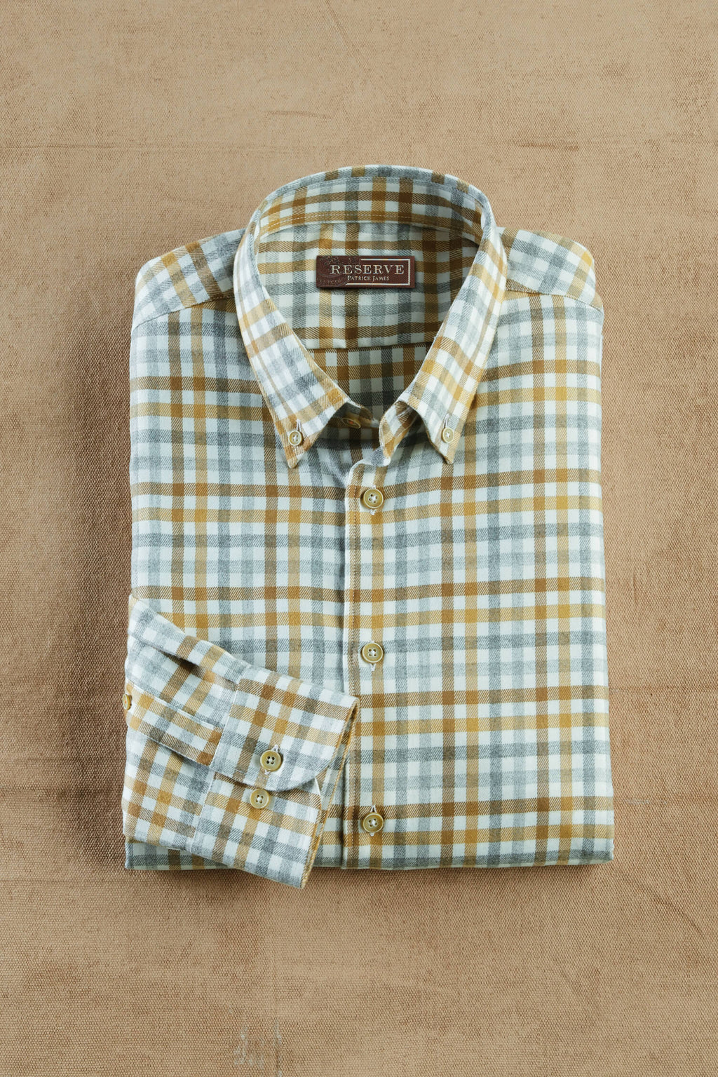 Reserve Long Sleeve Button Down Check Shirt – Patrick James