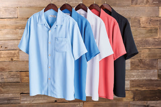 Tommy Bahama Short Sleeve Coastal Ease Shoreline Check Shirt