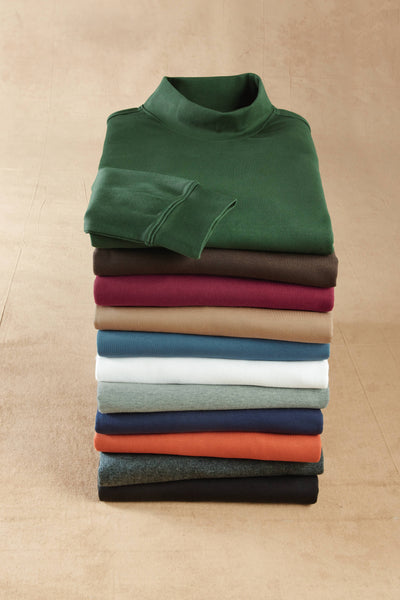 タングラム　MOCK NECK PUZZLE LOGO SHORT MOCK NECK GREEN TGS-MT111 – TANGRAM