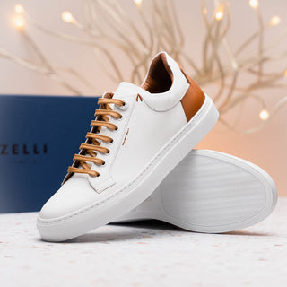 Diaz Rubberized Calfskin Sneaker