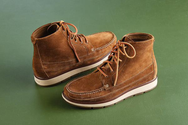 (取寄) コールハーン メンズ ミューア モック トール ブーツ Cole Haan men Muir Moc Tall Boots Spiced Brown Suede/Oat Wp 67_18222RS_F25_f0a0c09c-c58d-