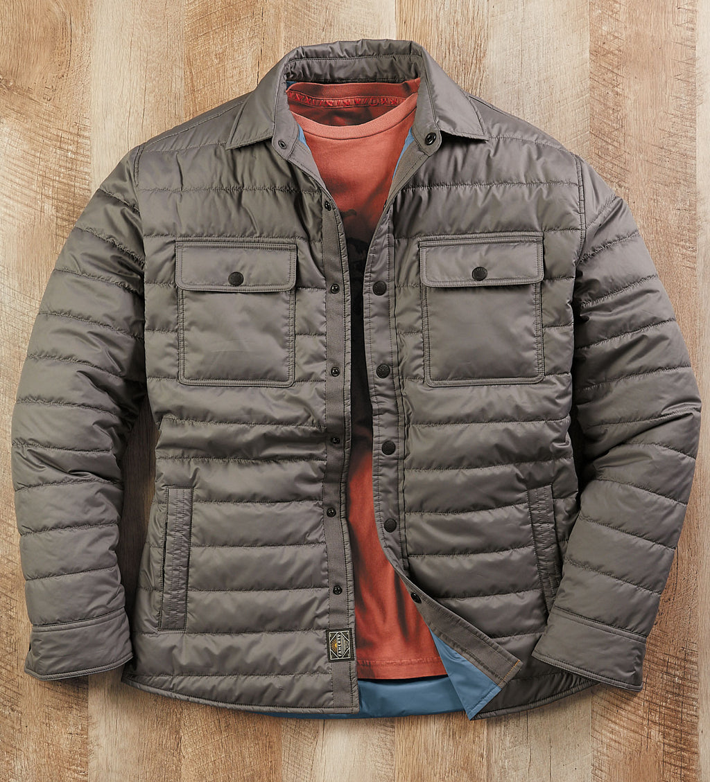 Faherty Atmosphere Quilted Shirt Jacket – Patrick James