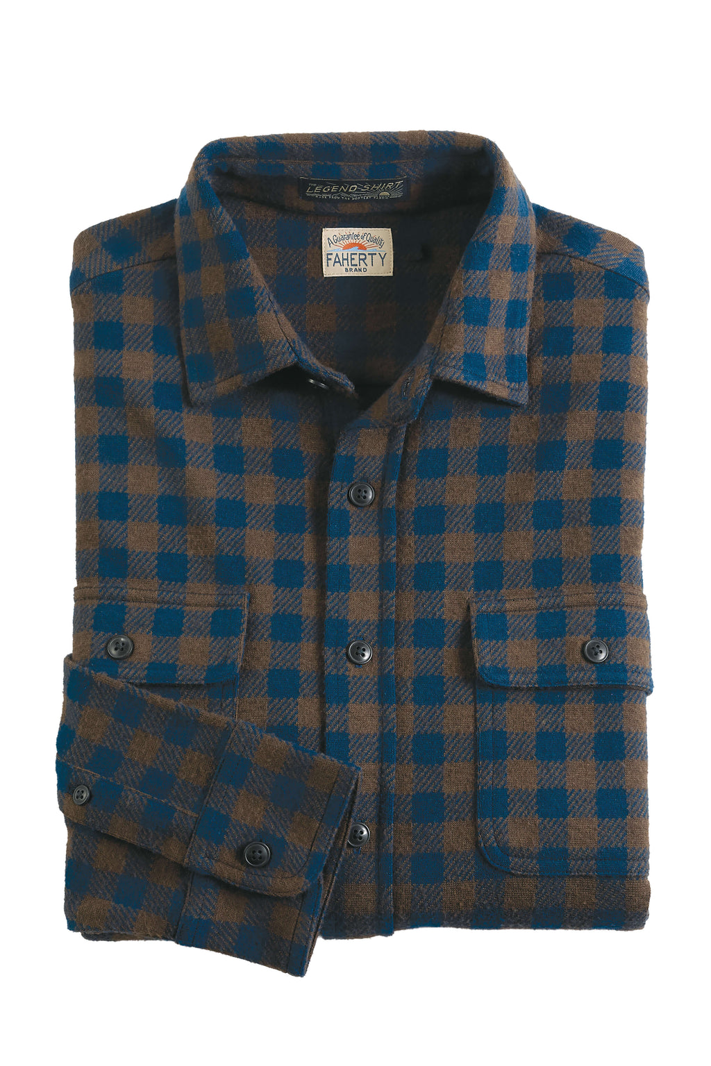 Faherty Long Sleeve Legend Check Sweater Shirt – Patrick James