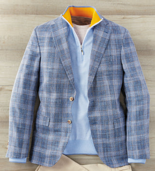 Patrick James Plaid Sport Coat