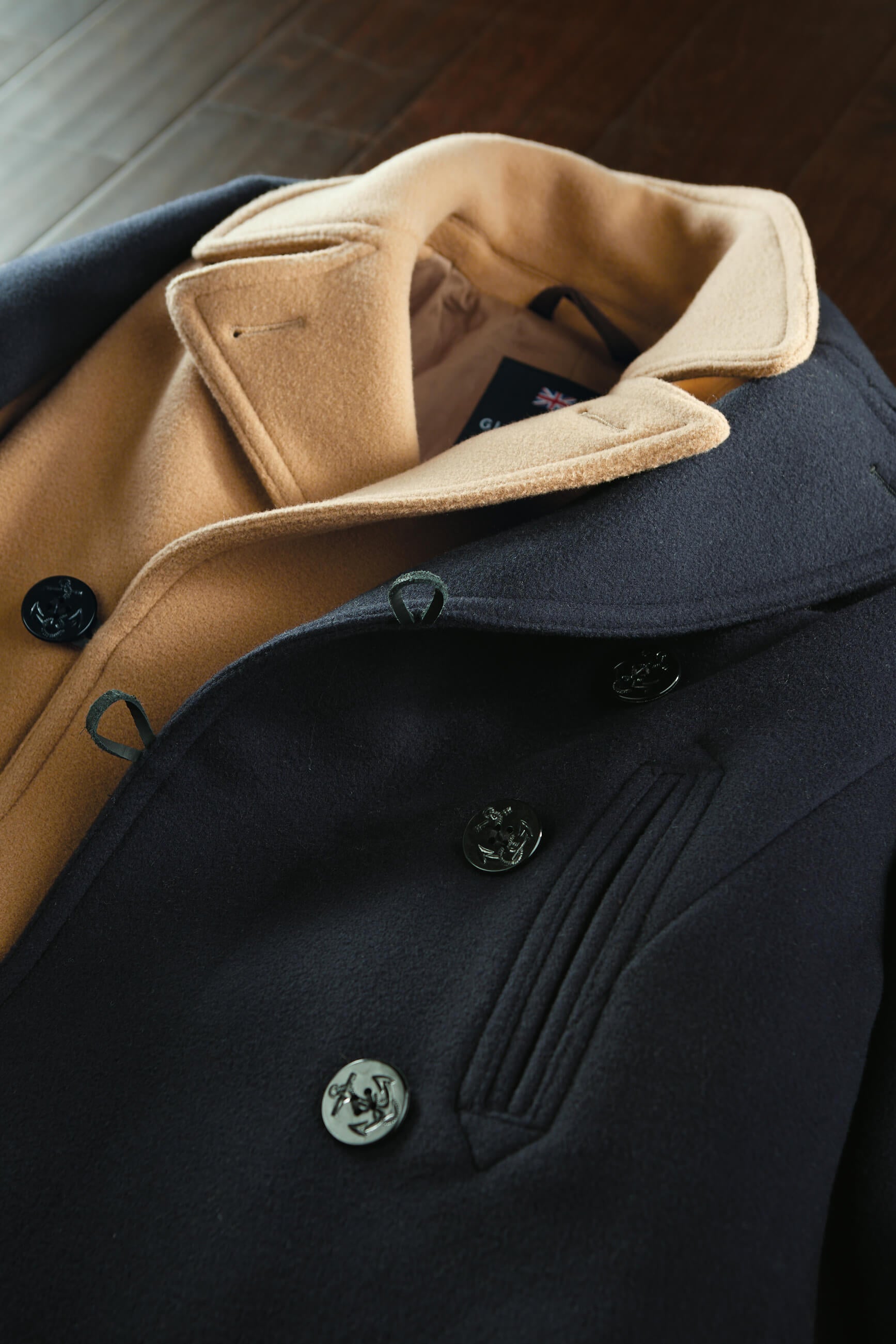 Gloverall Tennyson Peacoat – Patrick James