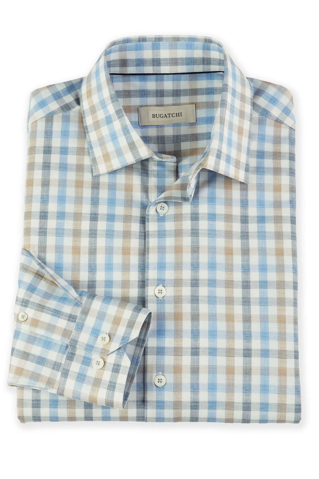 Bugatchi Long Sleeve Check Shirt – Patrick James