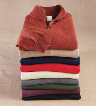 Viyella Quarter-Zip Sweater