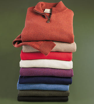 Viyella Quarter-Zip Sweater