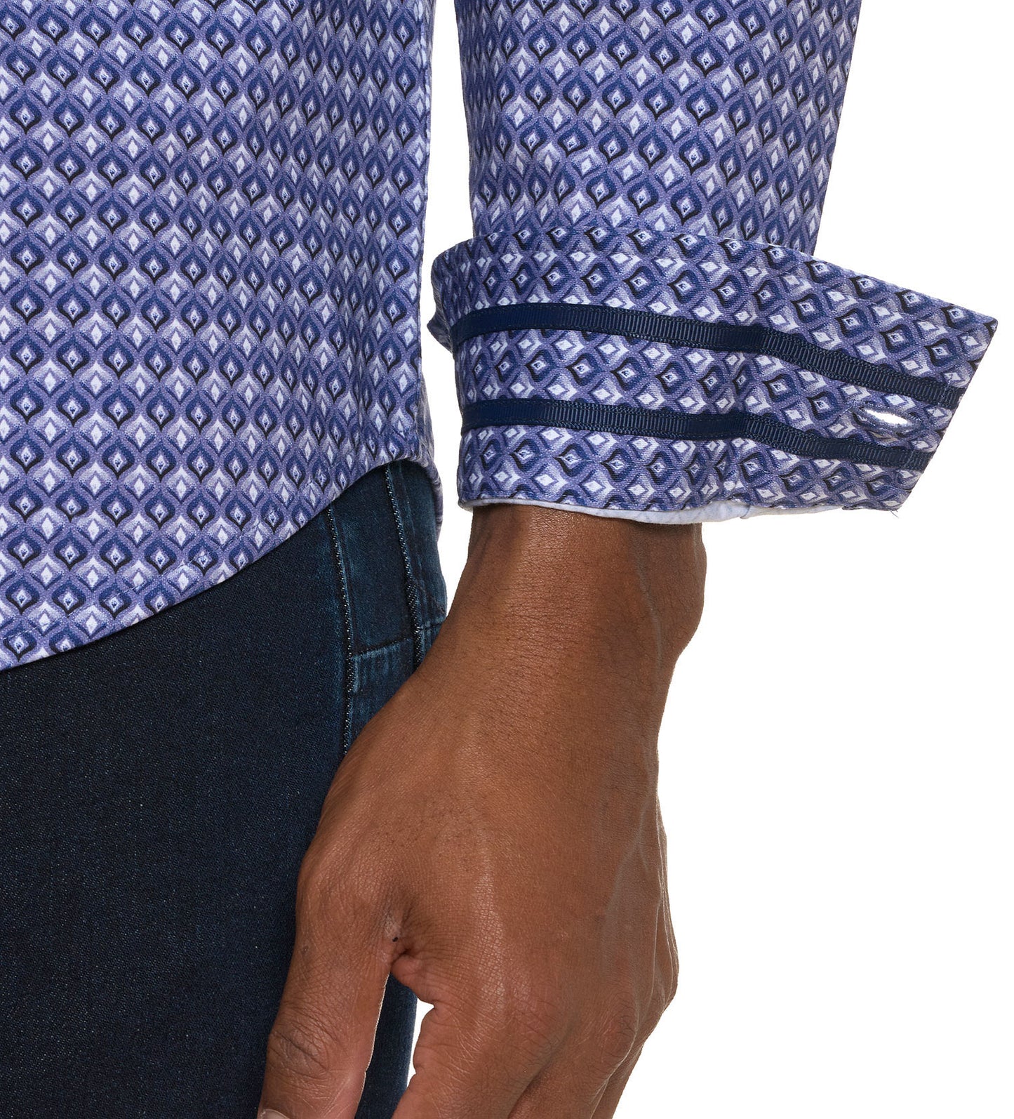 Robert Graham Long Sleeve Bernardi Knit Shirt